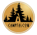 Логотип — Глэмпинг КэмпФалькон