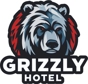 Логотип — Загородный отель «Гризли» («GRIZZLY»)