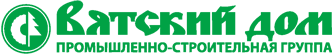 Логотип — "Вятские домики"